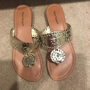 Gold Sandals